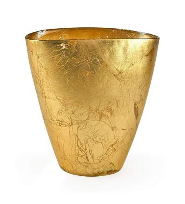 Tizo Gold Leaf Vase DC219GDVS