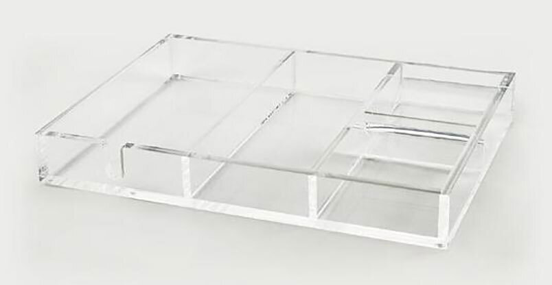 Tizo Acrylic Lucite Valet Tray Clear HA217CLTY, MPN: HA217CLTY,