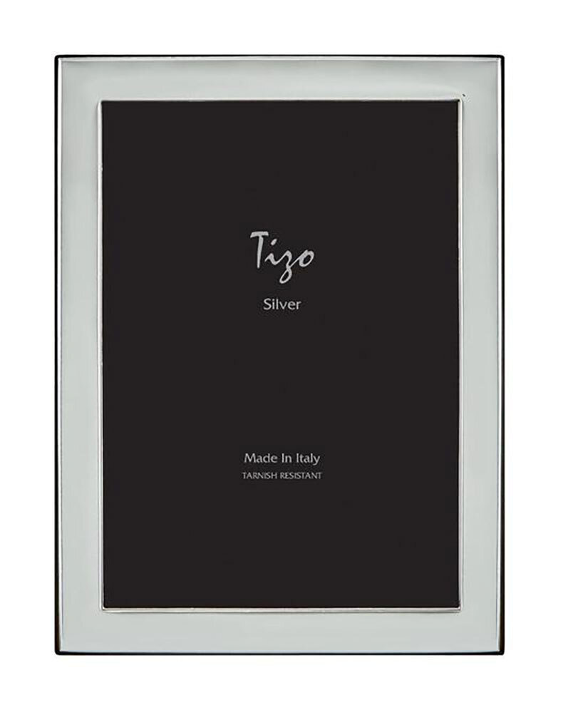 Tizo 8 x 10 Inch Thinish Plain Silver-plated Photo Picture Frame 5131-80