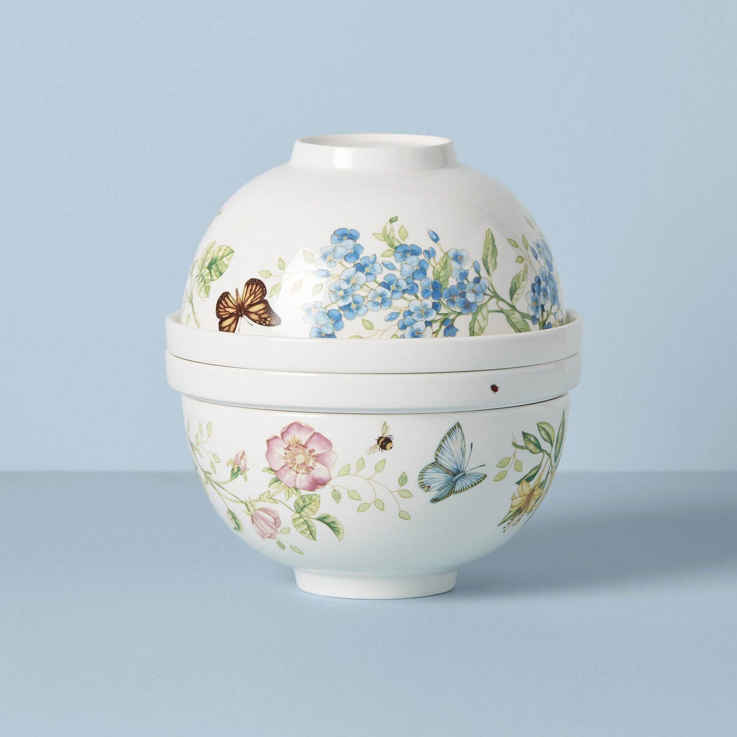 Lenox Butterfly Meadow Luna Nesting Dinnerware 8-Piece Set 892493, MPN: 892493,