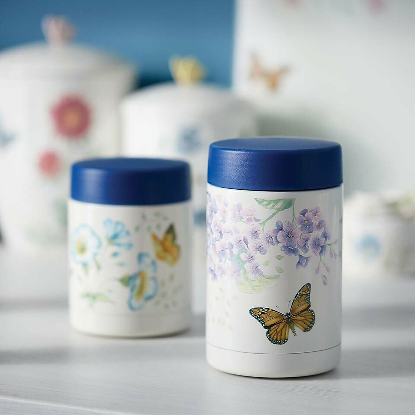 Lenox Butterfly Meadow Kitchen Insulated Food Container 888085, MPN: 888085,
