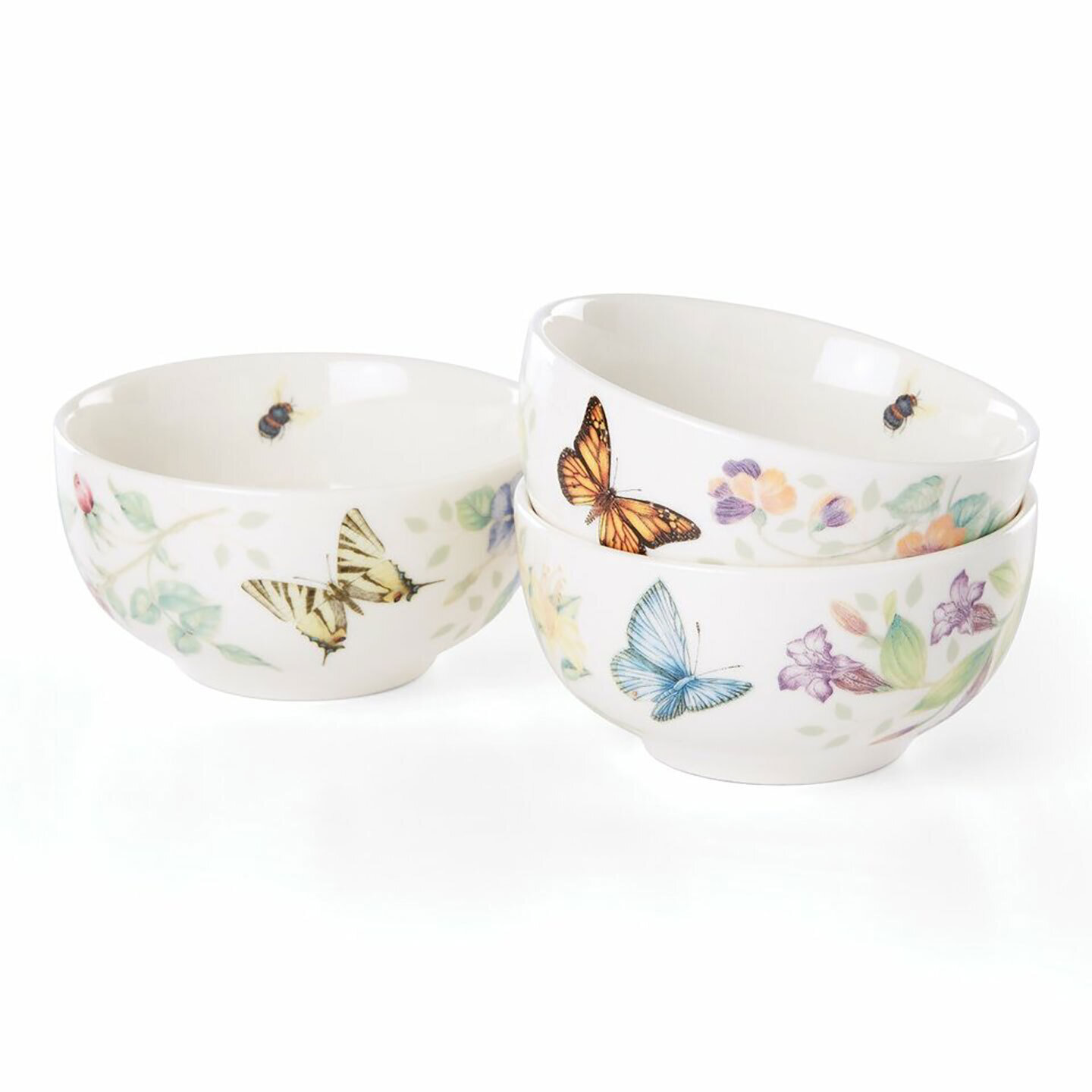 Lenox Butterfly Meadow Kitchen Mini Bowls Set of 3 Assorted 890449