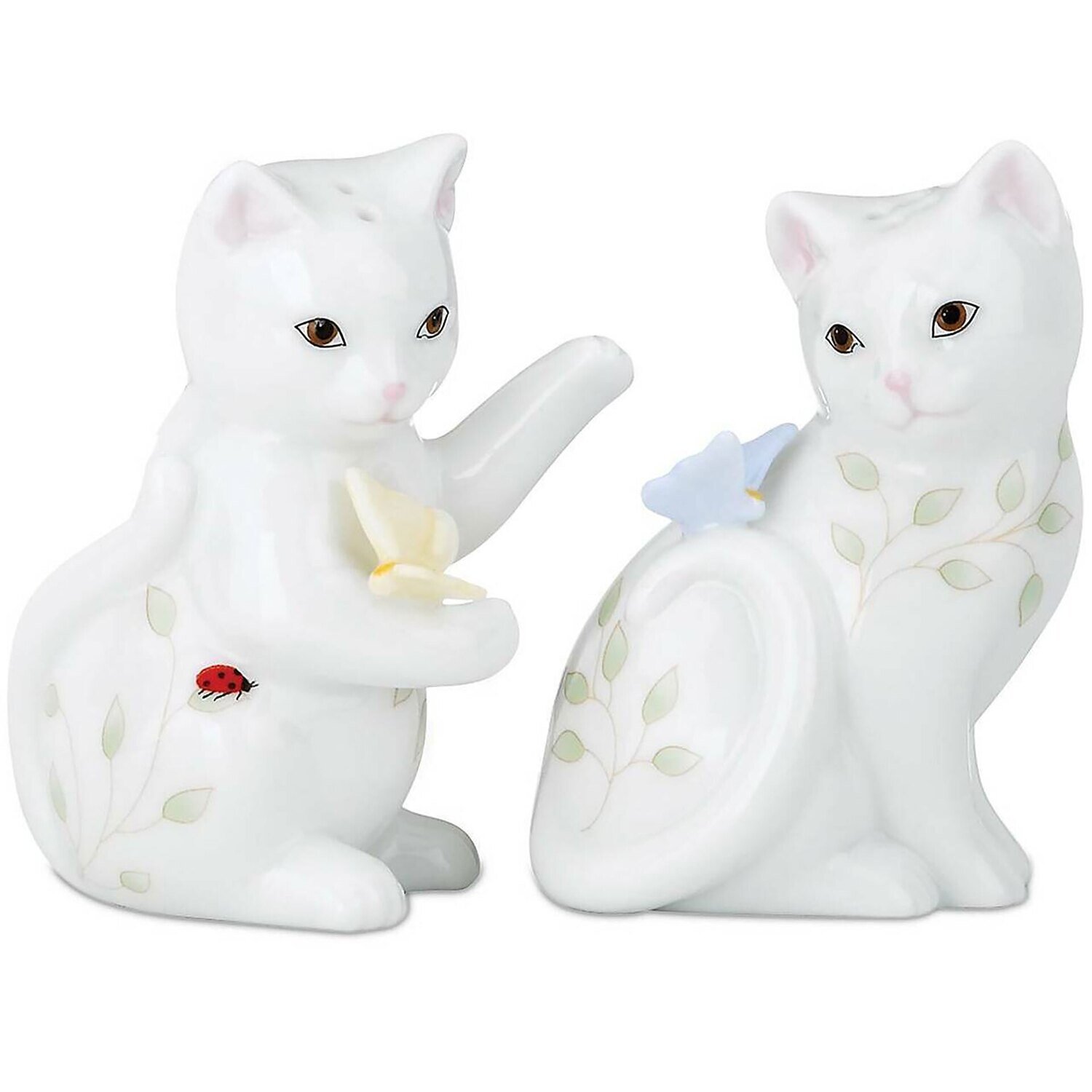 Lenox Butterfly Meadow Kitchen Kitten Salt &amp; Pepper Set 817137, MPN: 817137,