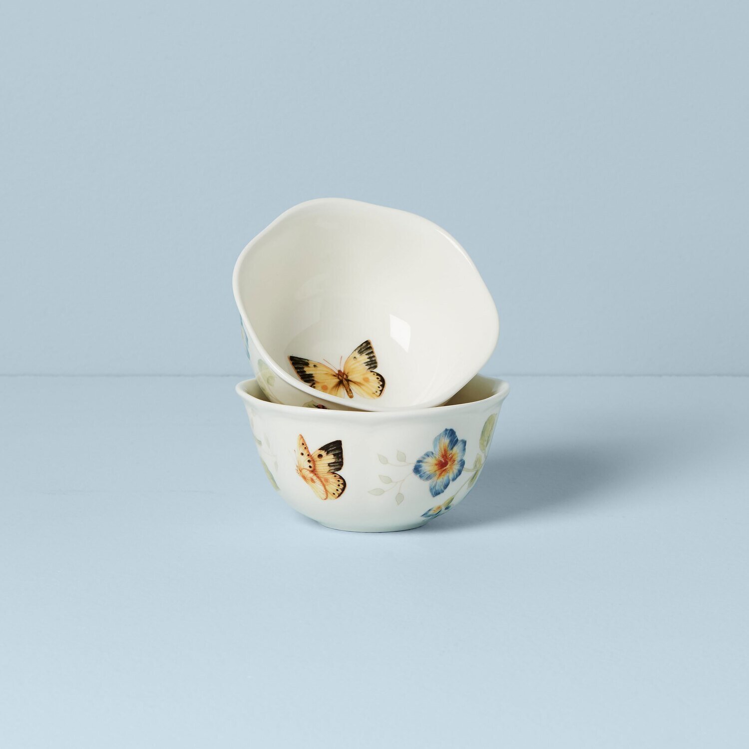 Lenox Butterfly Meadow Kitchen Dessert Bowls Set of 2 890914, MPN: 890914,
