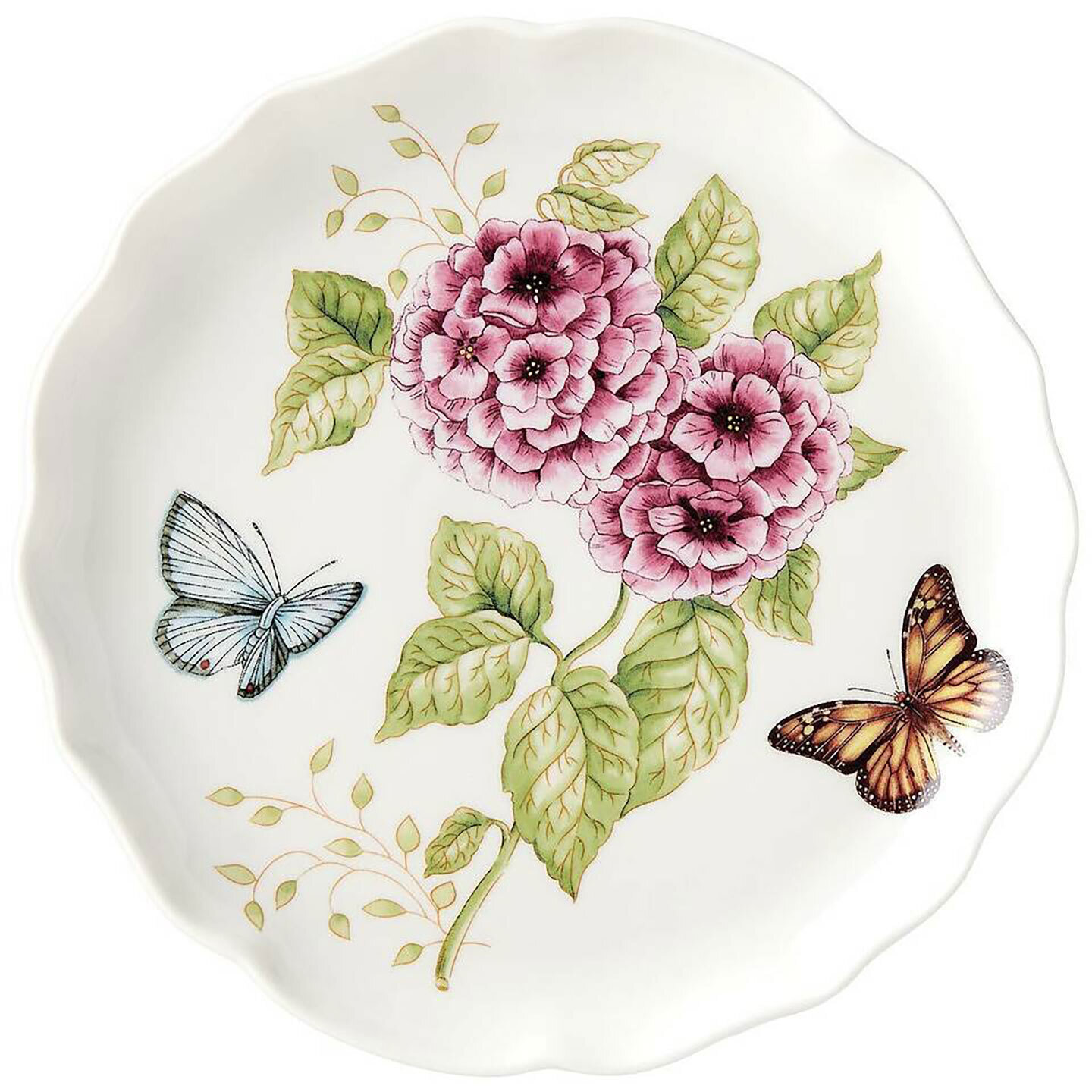 Lenox Butterfly Meadow Kitchen Round Tray 885303, MPN: 885303,