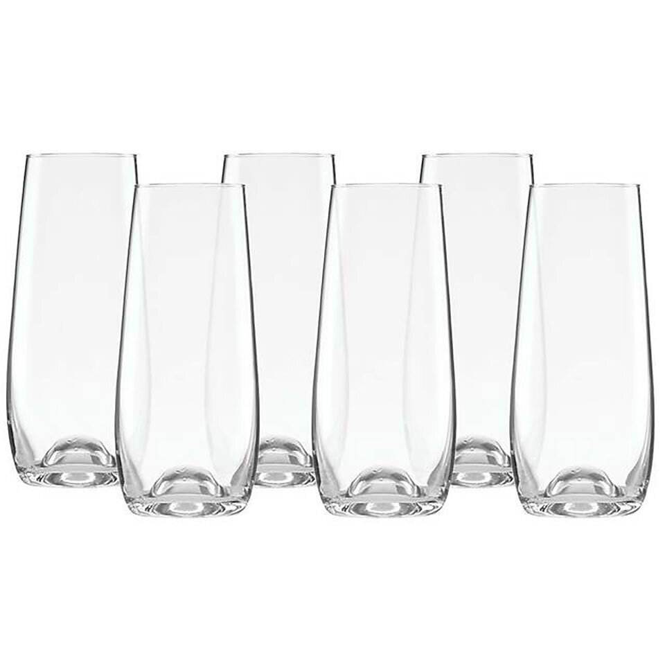Lenox Tuscany Classics Wine Glasses Stemless Flute Set of 6 884907