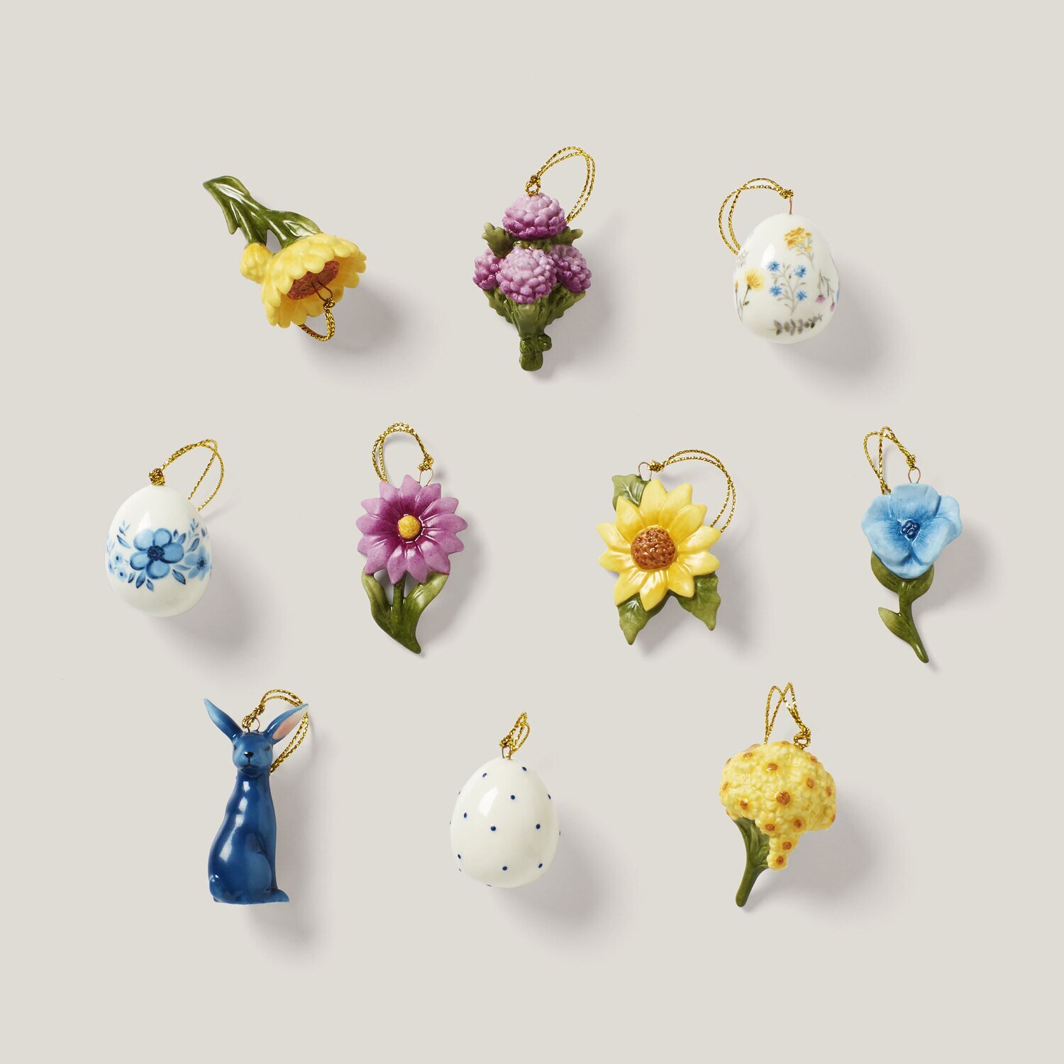 Lenox Ornament Sets Floral Easter10-Piece Ornament Set 893393