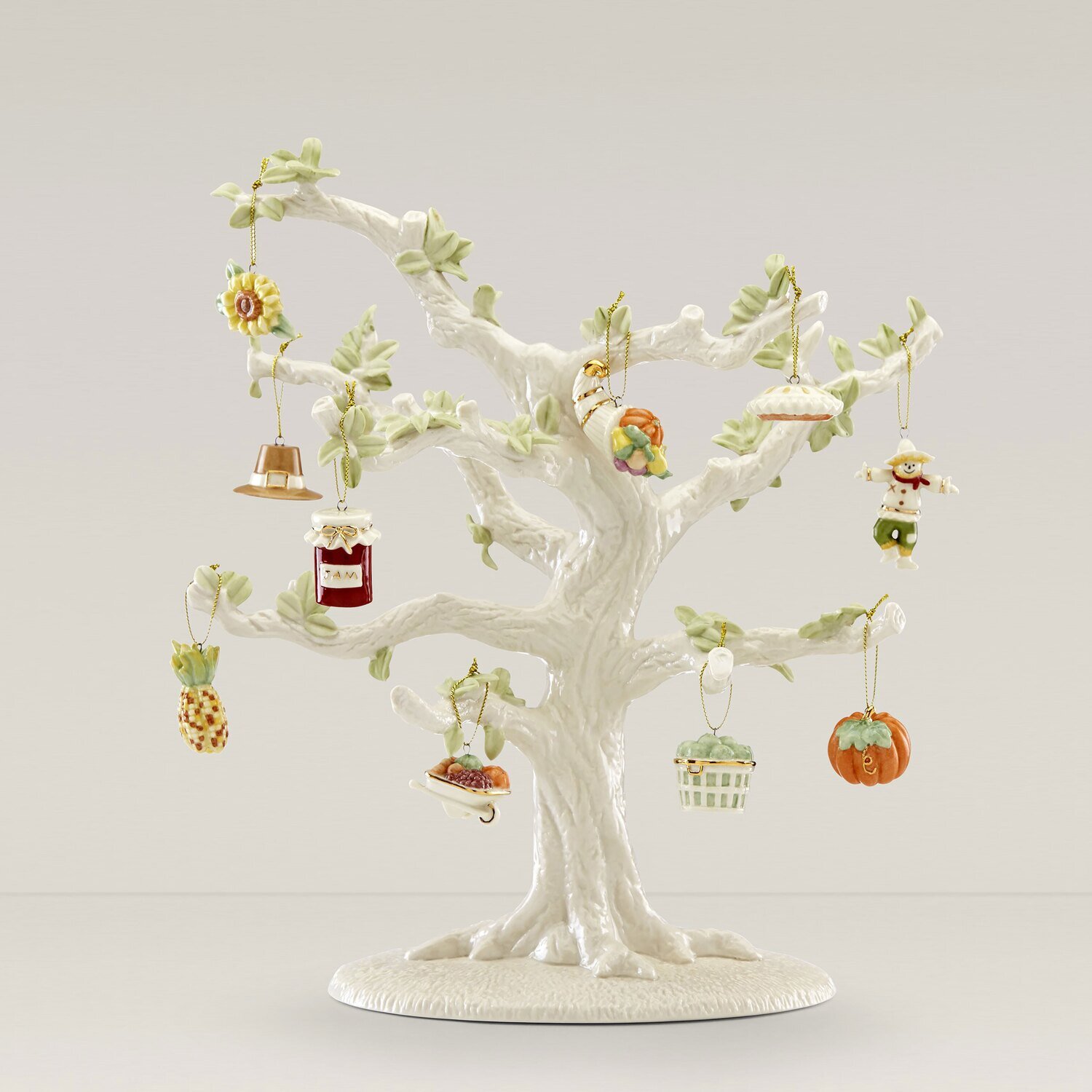 Lenox Ornament Sets Autumn Favorites10-Piece Ornament Set and Tree 884222