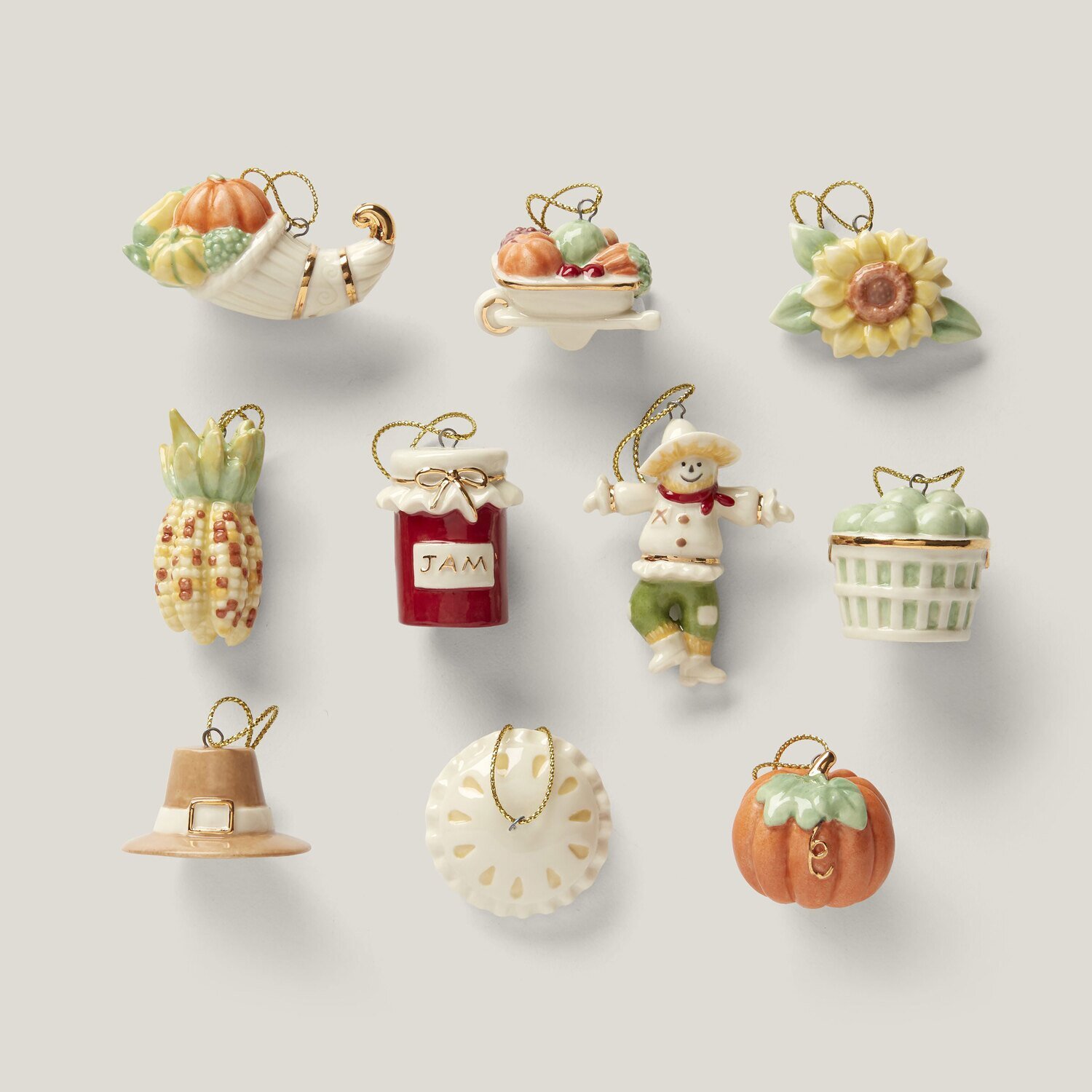 Lenox Ornament Sets Autumn Favorites10-Piece Ornament Set 879308