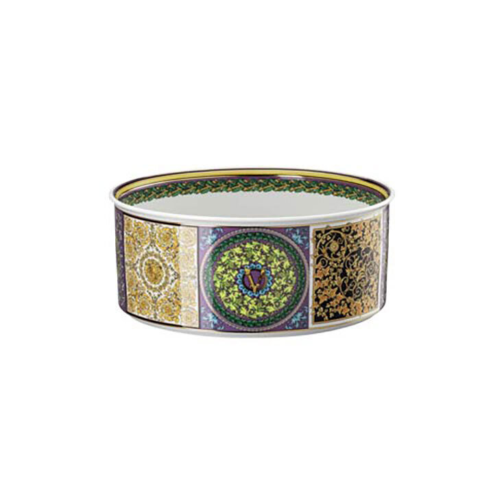 Versace Barocco Mosaic Bowl 8 1/2 Inch
