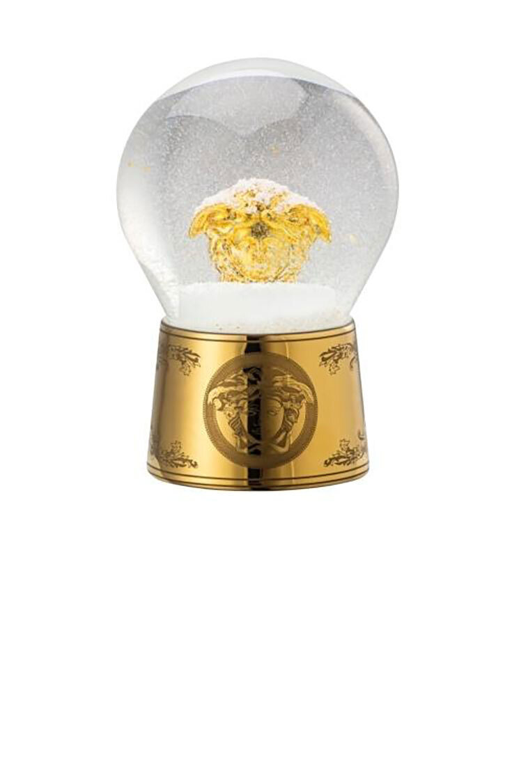 Versace Golden Medusa Snow Globe, MPN: 14498-403721-27560, 790955149489