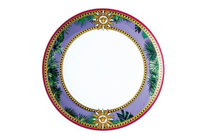 Versace Jungle Animalier Salad Plate 8 1/4 Inch, MPN: 19335-403713-10221, 790955149755