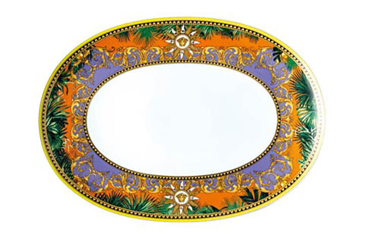 Versace Jungle Animalier Platter 15 Inch, MPN: 19335-403713-12738, 790955149861