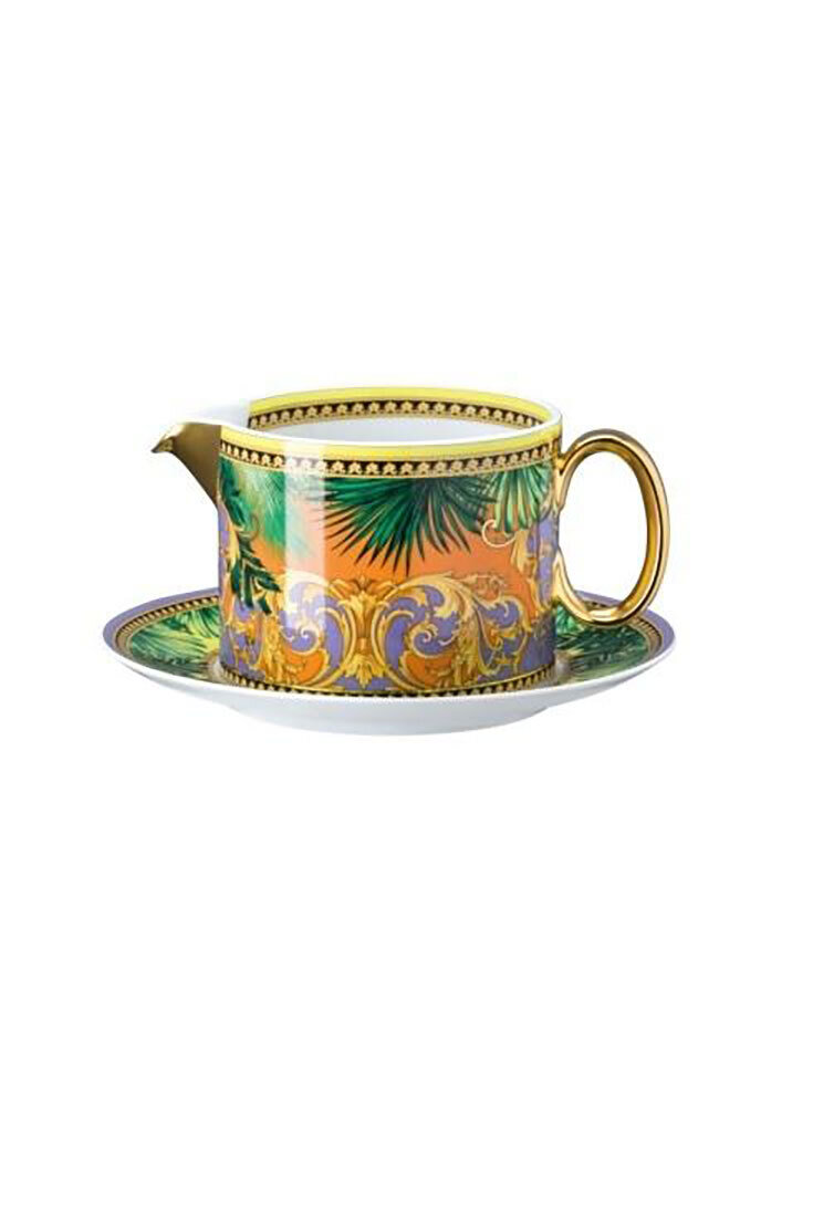 Versace Jungle Animalier Sauce Boat 10 x 6 Inch 18 oz, MPN: 19335-403713-11622, 790955149847