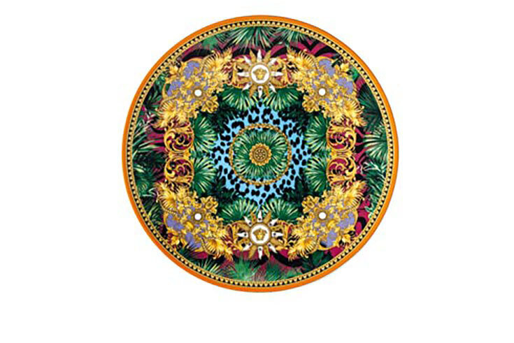 Versace Jungle Animalier Wild Service Plate 13 Inch, MPN: 19335-403714-10263, 790955150010
