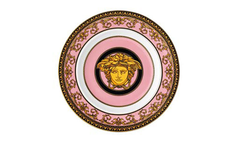 Versace Medusa Colors Rose Bread & Butter Plate 7 Inch