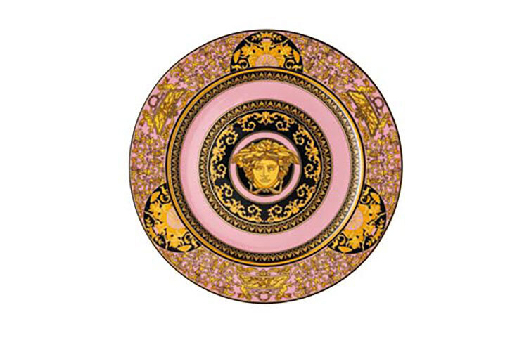 Versace Medusa Colors Rose Service Plate 11 3/4 Inch, MPN: 19300-403710-10230, 790955150102