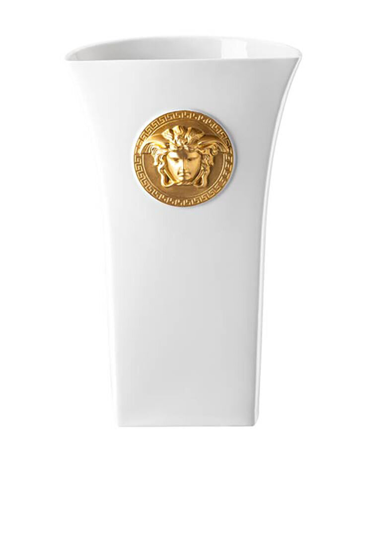 Versace Medusa Madness Vase White 13 1/2 Inch, MPN: 14461-100113-26034, 790955172944
