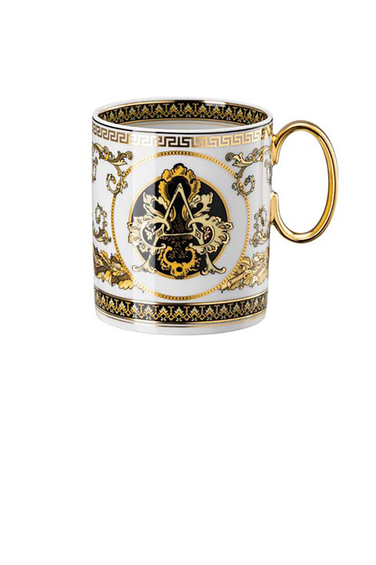 Versace Virtus Alphabet A Mug With Handle