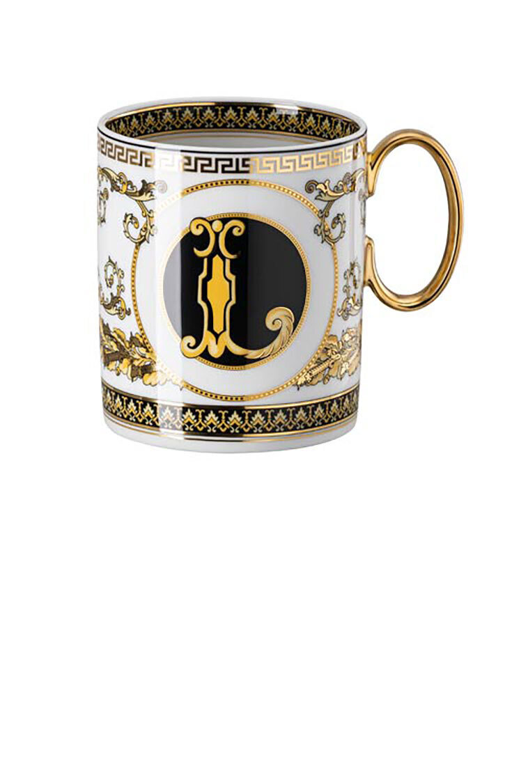 Versace Virtus Alphabet L Mug With Handle, MPN: 19335-403742-15505, 790955173675