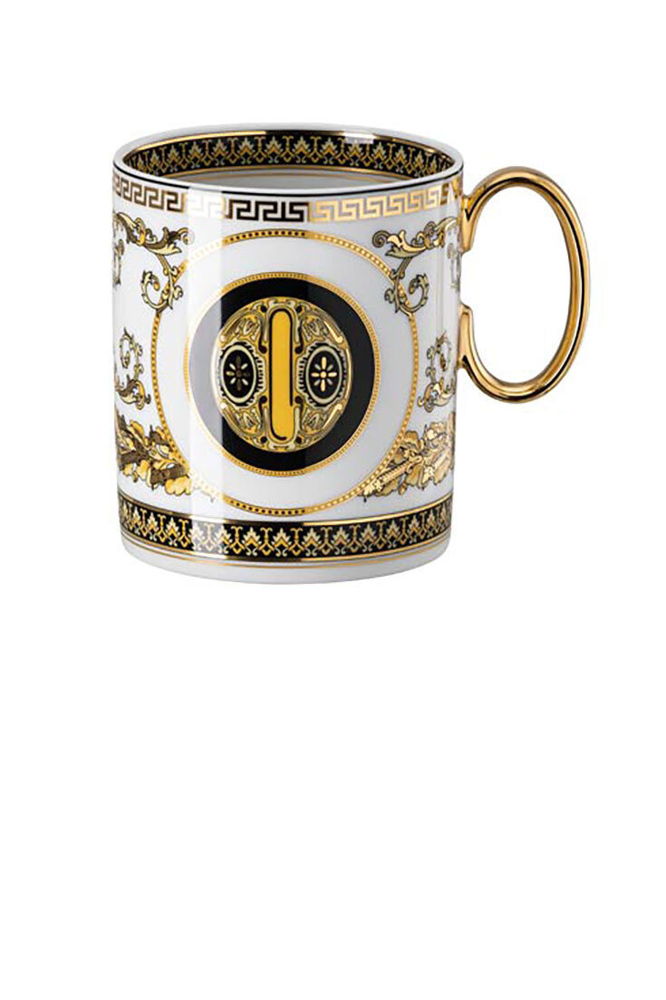 Versace Virtus Alphabet O Mug With Handle, MPN: 19335-403745-15505, 790955173767