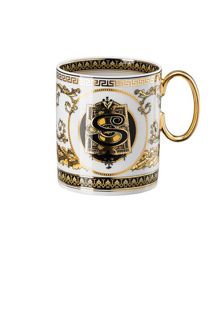 Versace Virtus Alphabet S Mug With Handle