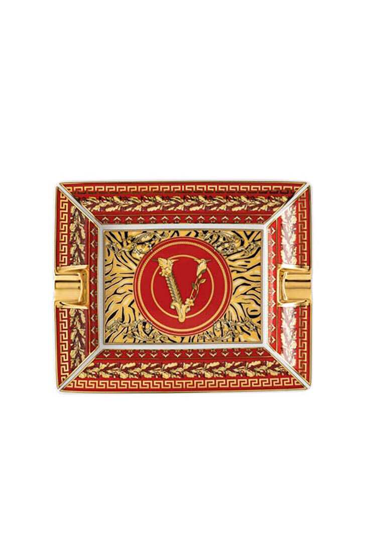 Versace Virtus Holiday Ashtray 5 Inch