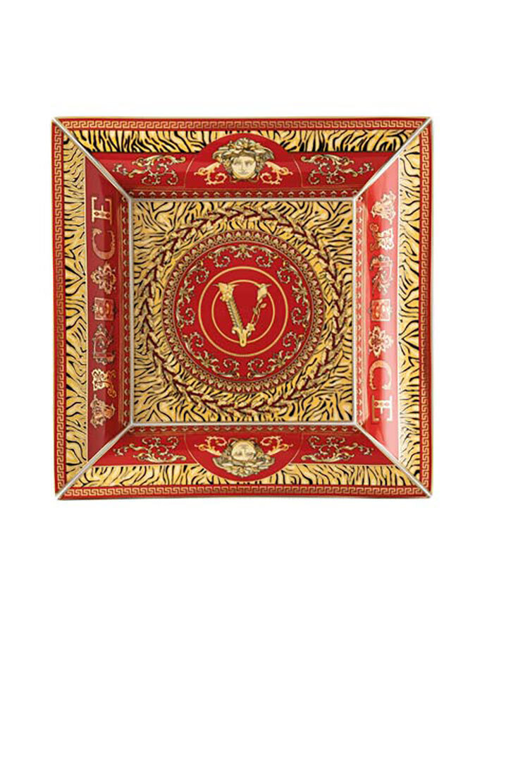 Versace Virtus Holiday Tray 11 Inch
