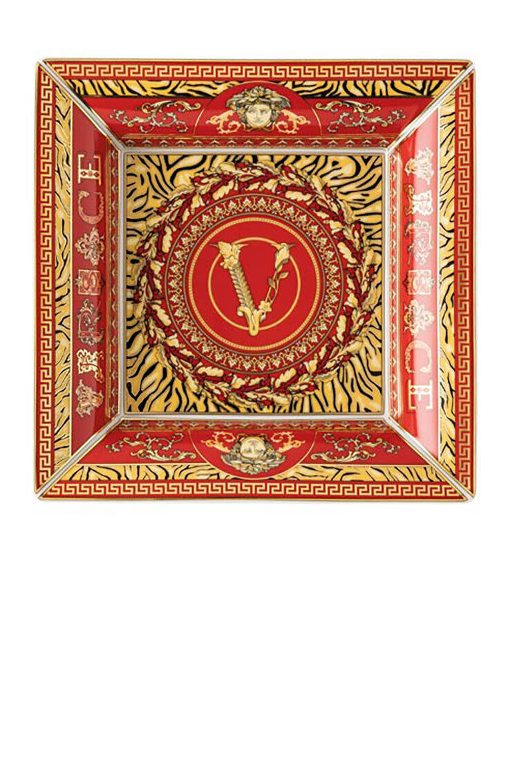 Versace Virtus Holiday Tray 7 Inch