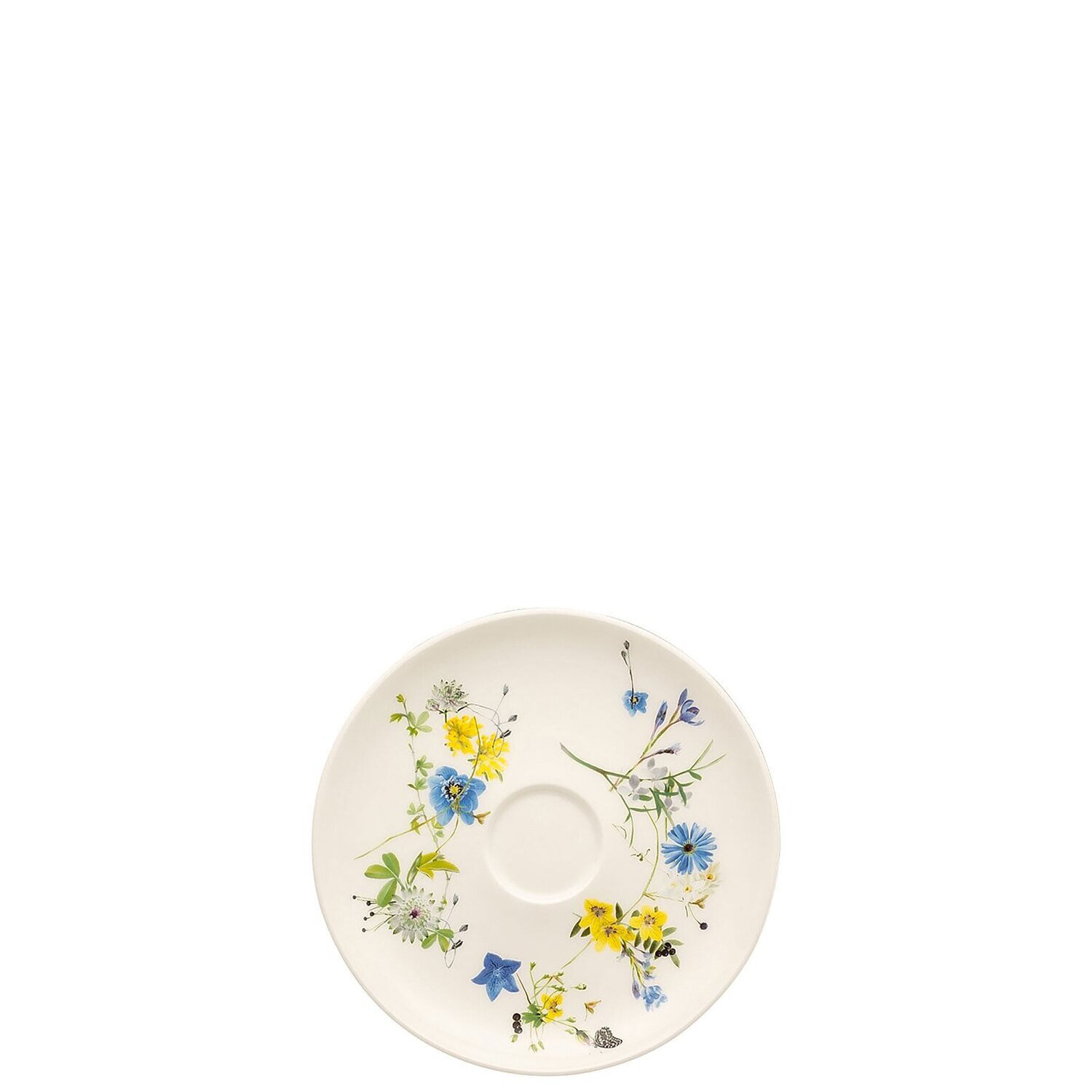 Rosenthal Brillance Fleurs des Alpes Coffee Coupe Saucer, MPN: 10530-405108-14939,