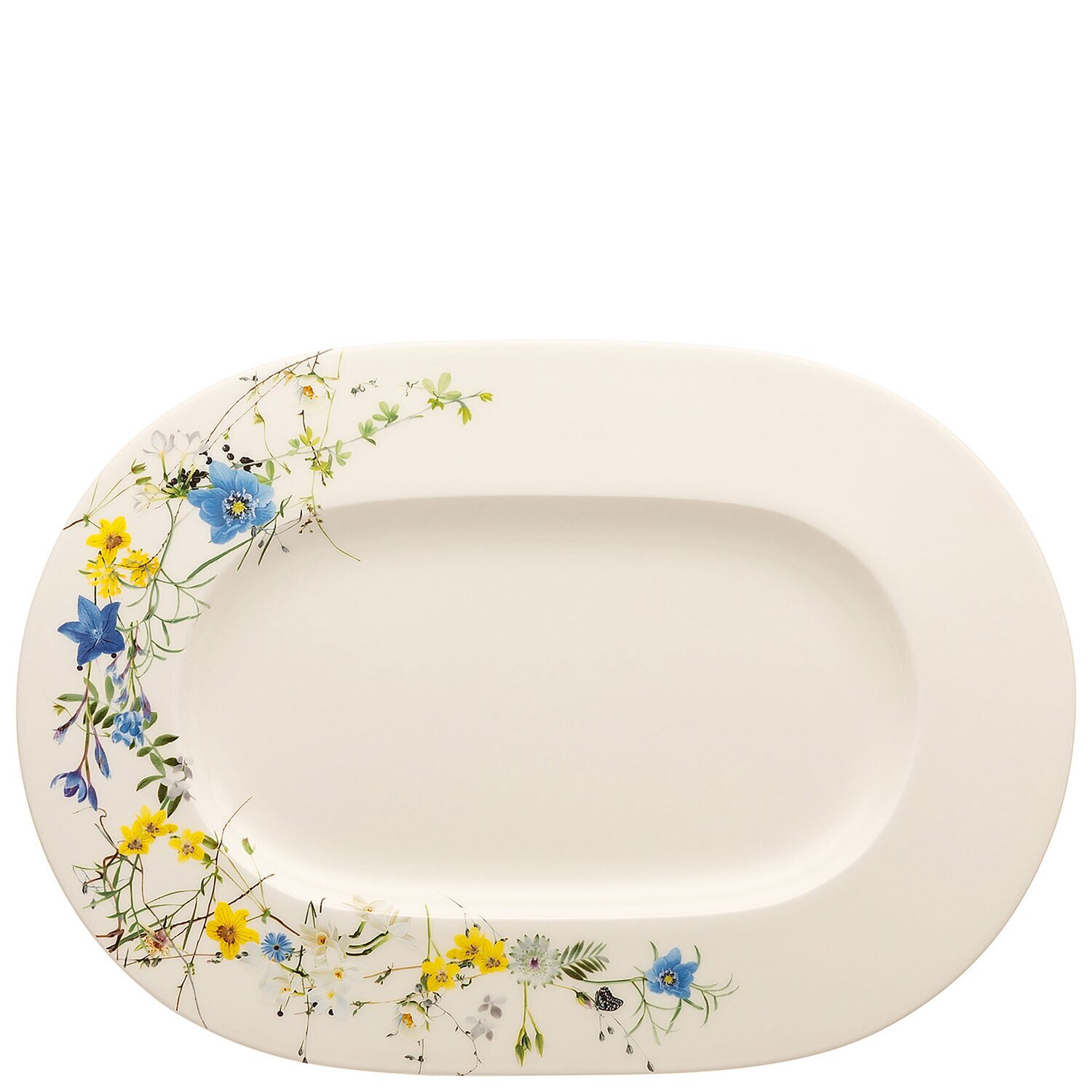 Rosenthal Brillance Fleurs des Alpes Platter Oval 13 1/4 Inch, MPN: 10530-405108-12734, 790955103221