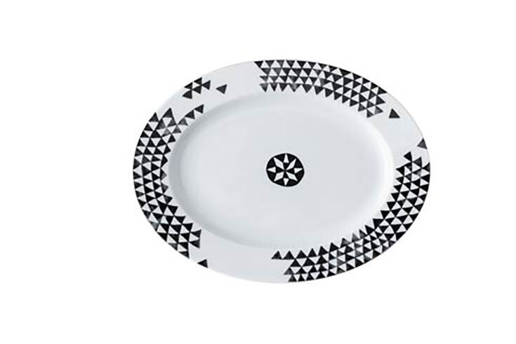 Rosenthal Magic Garden Black Seeds Platter Oval 12 1/2 Inch, MPN: 10650-426315-12732, 790955368484