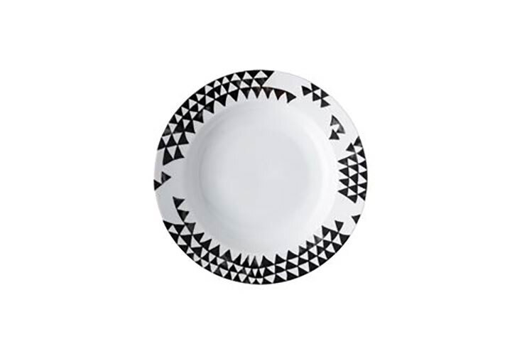 Rosenthal Magic Garden Black Seeds Rim Soup 9 Inch, MPN: 10650-426315-10123, 790955368477