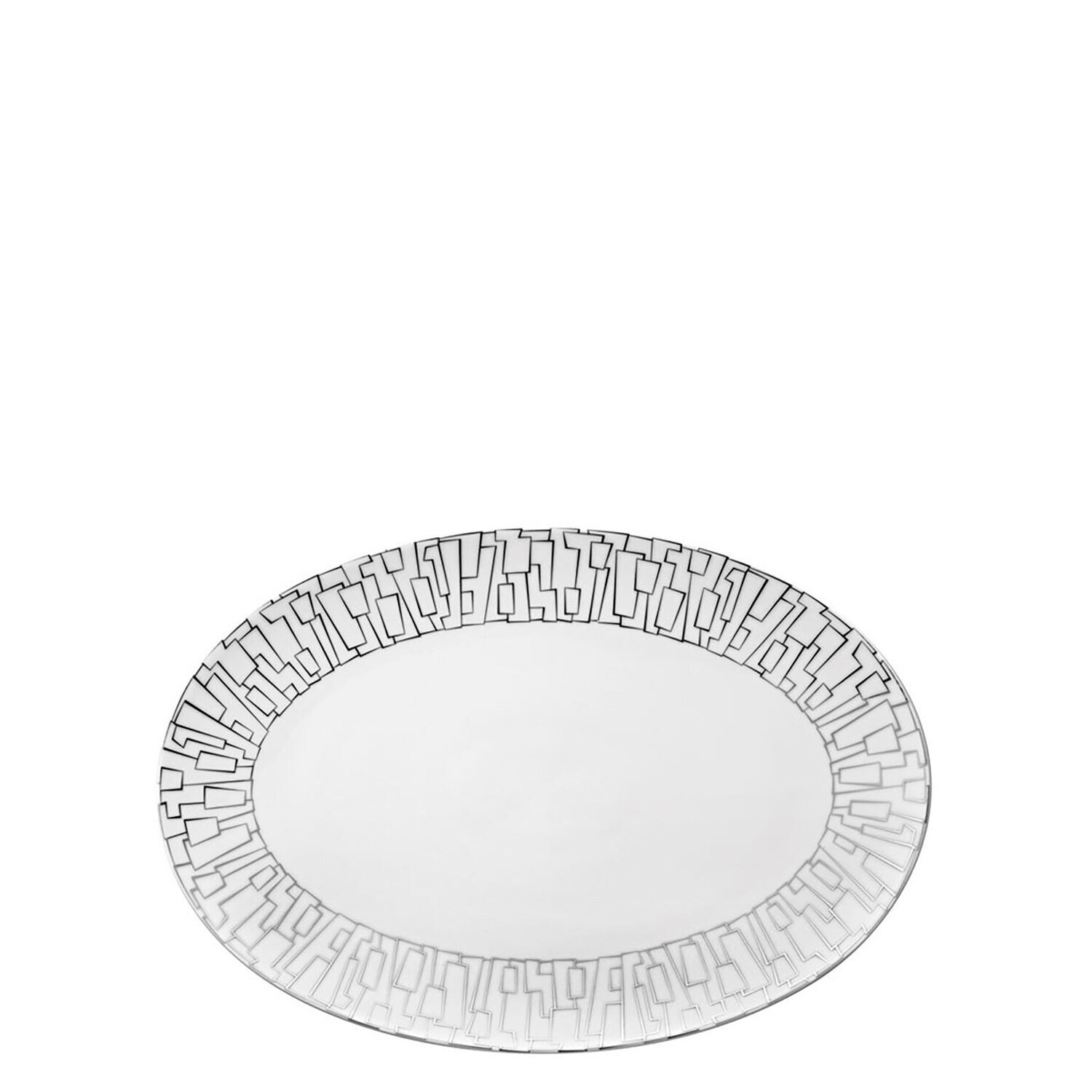 Rosenthal TAC 02 Skin Platinum Platter 10 Inch, MPN: 11280-403239-12725,