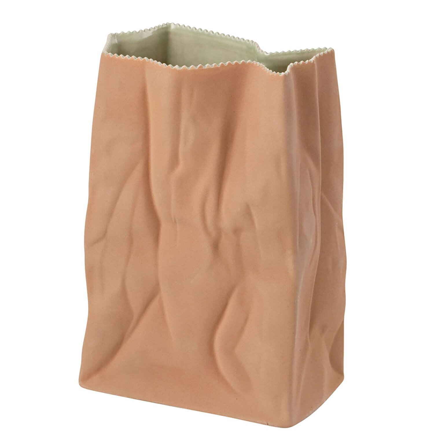 Rosenthal Bag Vase Vase Light Brown 11 Inch, MPN: 23500-203020-66028, 790955151406