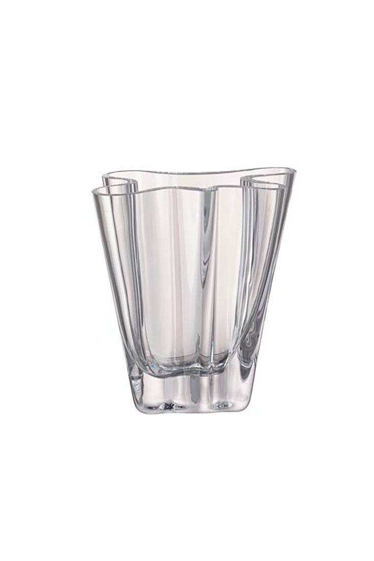 Rosenthal Flux Clear Crystal Vase 5 1/2 Inch