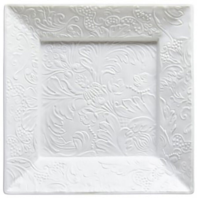 Raynaud Italian Renaissance Square Trinket Tray White 0000-47-600017