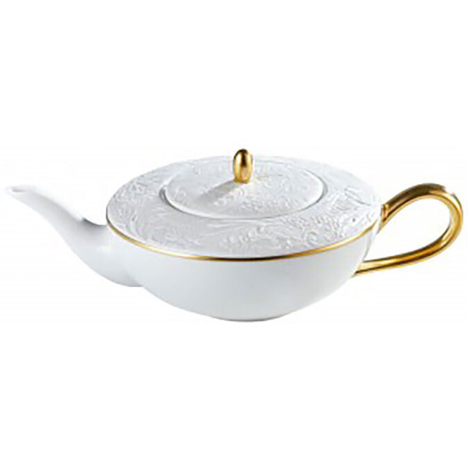 Raynaud Italian Renaissance Tea Pot Gold Filet 0810-46-430010