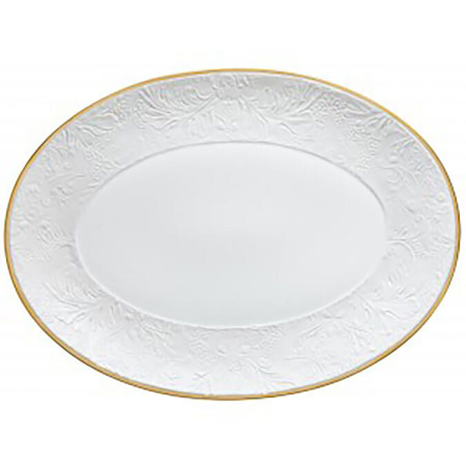 Raynaud Italian Renaissance Oval Platter Gold Filet 0810-46-502036, MPN: 0810-46-502036, 3660006770…