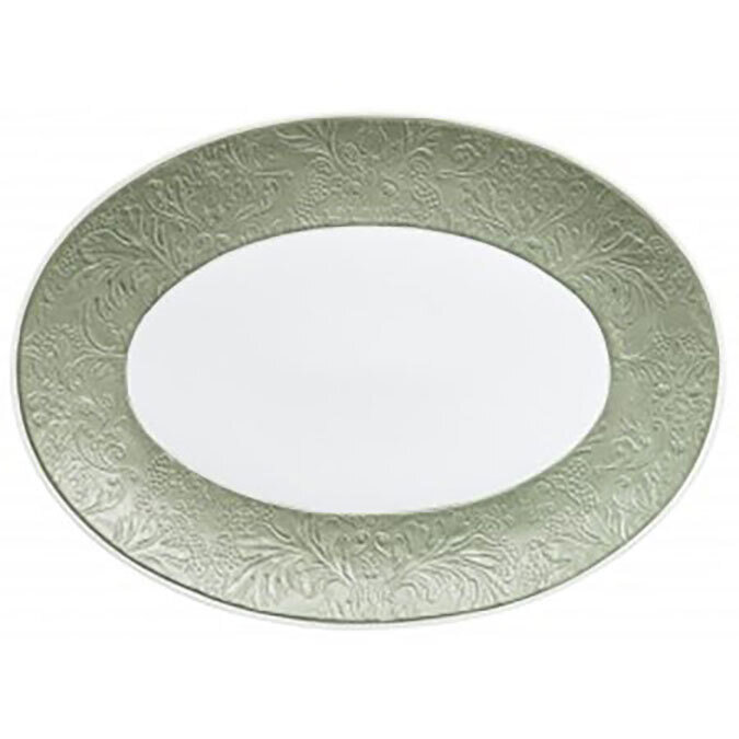 Raynaud Italian Renaissance Oval Platter Celadon 0812-46-502036, MPN: 0812-46-502036, 3660006770337