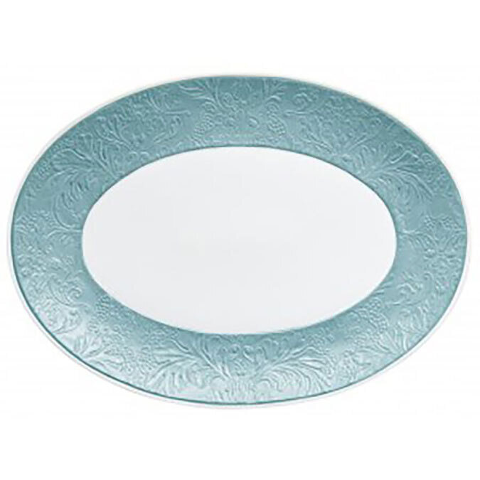 Raynaud Italian Renaissance Oval Platter Sky Blue 0813-46-502036, MPN: 0813-46-502036, 3660006770979