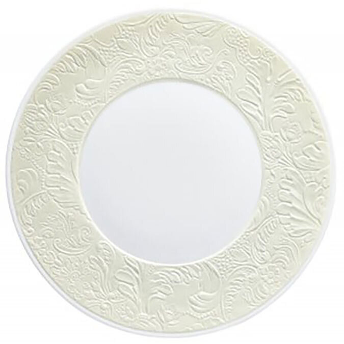 Raynaud Italian Renaissance Flat Plate With Engraved Rim Shell 0814-46-113024, MPN: 0814-46-113024,…
