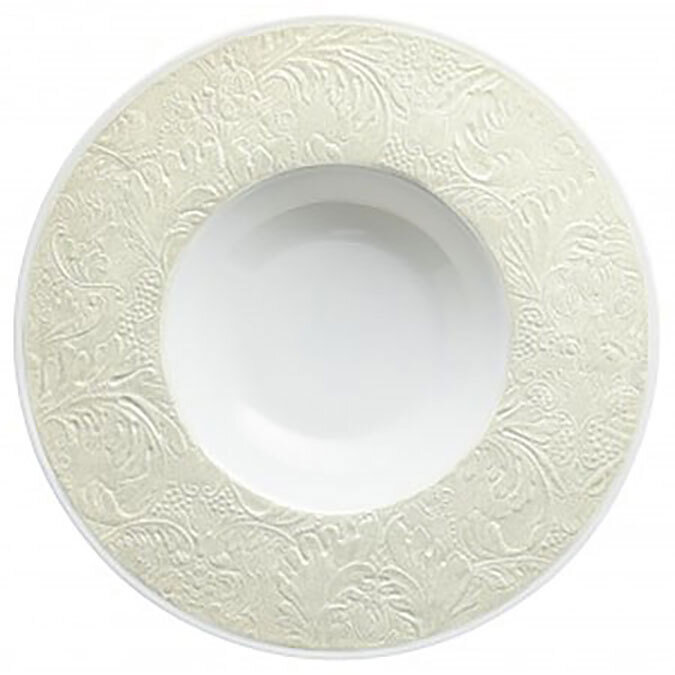 Raynaud Italian Renaissance Deep Plate With Engraved Rim Shell 0814-46-250027, MPN: 0814-46-250027,…