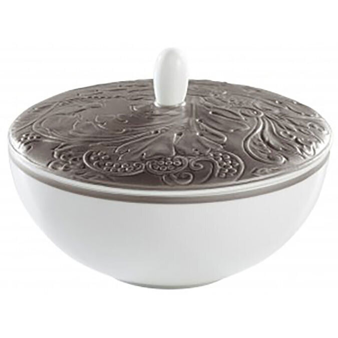 Raynaud Italian Renaissance Sugar Bowl Dark Grey 0816-46-435020, MPN: 0816-46-435020, 3660006771884