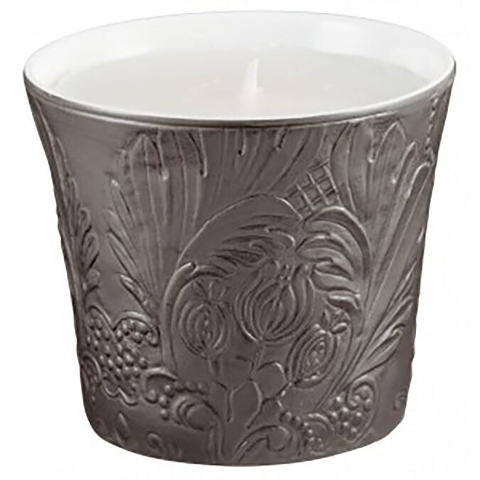 Raynaud Italian Renaissance Candle Pot Dark Grey 0816-46-607008