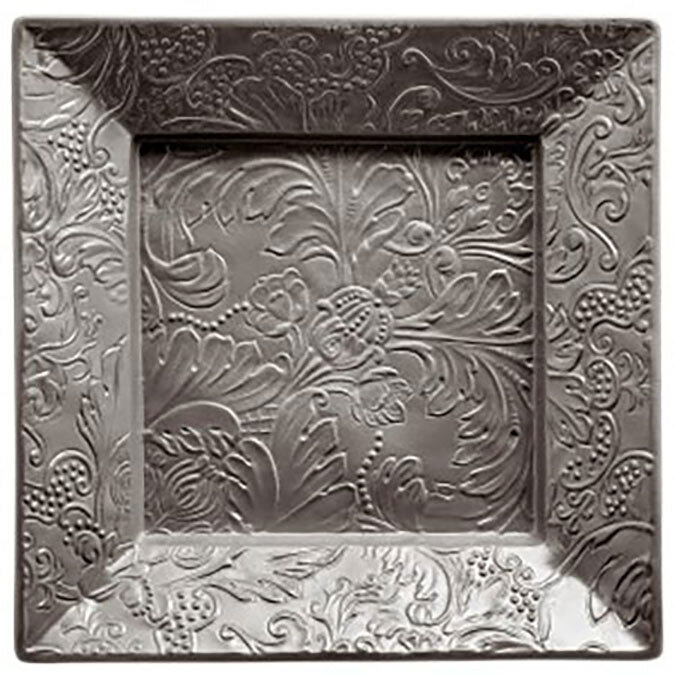 Raynaud Italian Renaissance Square Trinket Tray Dark Grey 0816-47-600017, MPN: 0816-47-600017, 3660…