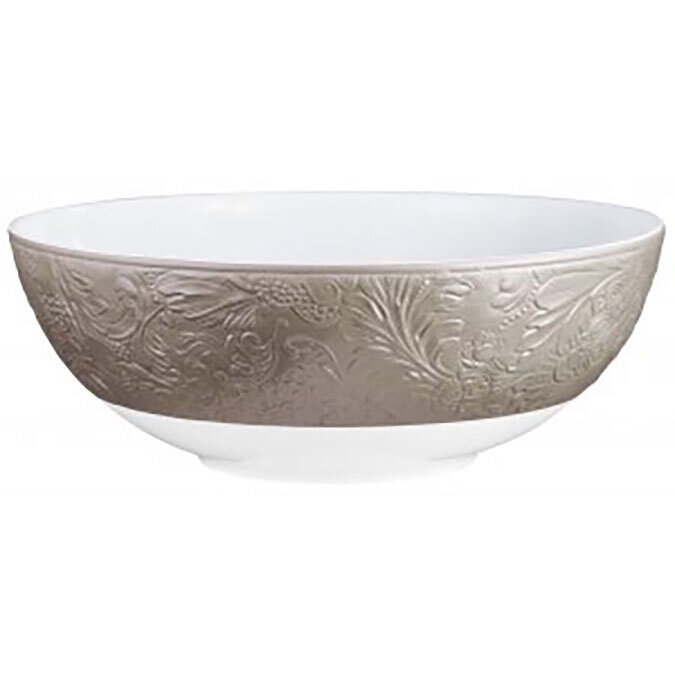 Raynaud Italian Renaissance Salad Bowl Warm Grey 0817-46-507026, MPN: 0817-46-507026, 3660006772201