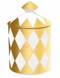 Halcyon Days Parterre Gold Jasmine Lidded Candle BCPAR16LCG, MPN: BCPAR16LCG,