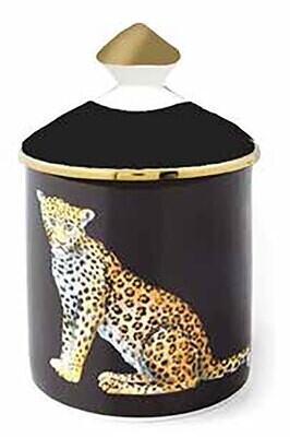 Halcyon Days MW Leopard Black Jasmine -Lidded Candle BCMWL02LCG, MPN: BCMWL02LCG,