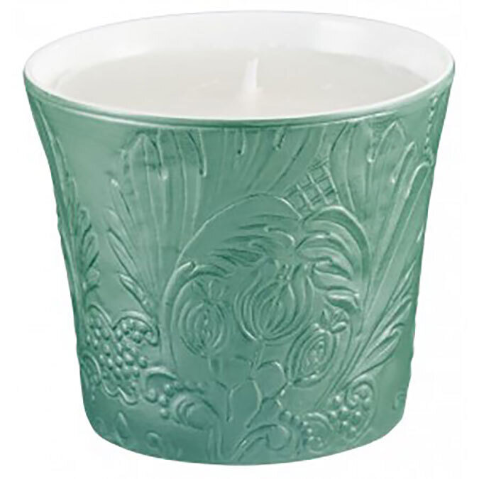 Raynaud Italian Renaissance Candle Pot Turquoise 0821-46-607008